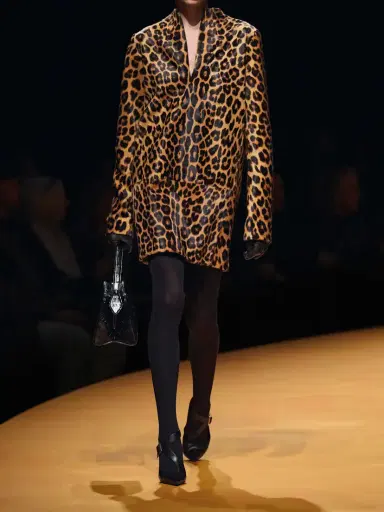 Khaite Aleena Leopard-print Calf Hair Mini Dress | Thumbnail 4 Khaite Aleena Leopard-print Calf Hair Mini Dress | Thumbnail 4