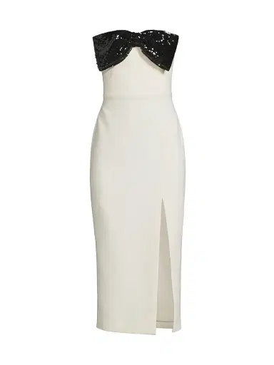 Likely Women's Sariah Sequined Bow Strapless Midi-Dress | Thumbnail 1