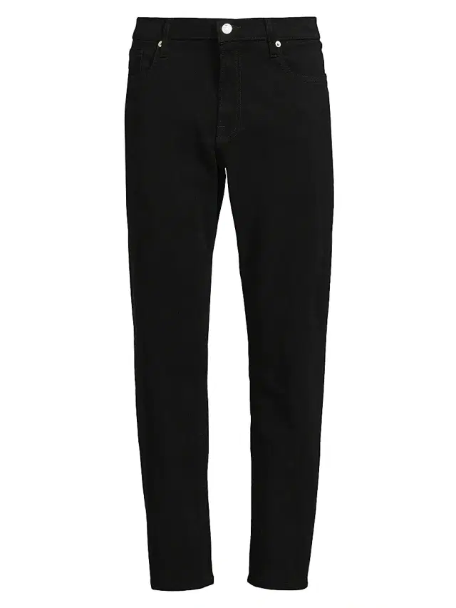 Men's L'Homme Mid-Rise Skinny Jeans - Noir