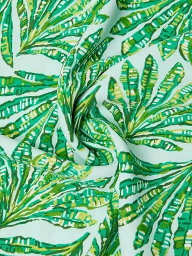 Lilly Pulitzer Women's Simona Printed Straight Caftan-Style Maxi Dress - Kitts Green Shady Babe - Size Large | Thumbnail 6