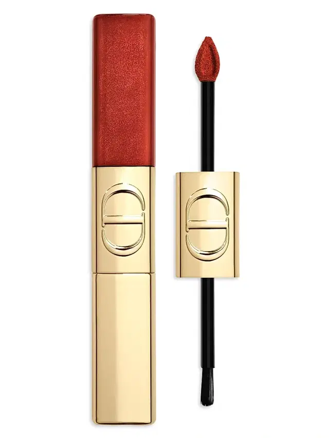 Rouge Dior Sequin Liquid Duo Lipstick - Flame