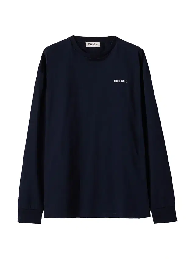 Women's Long Sleeved Jersey Sweatshirt - Blue
