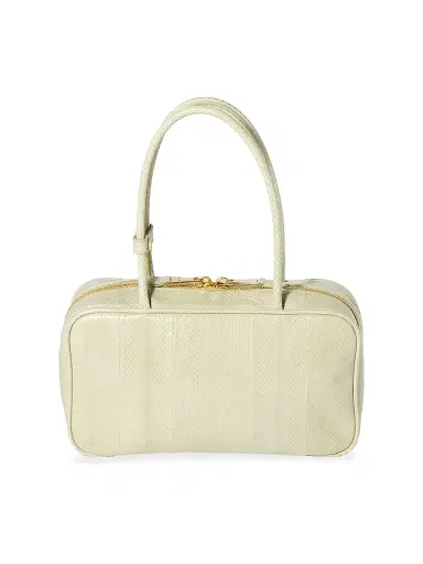 Miu Miu Women's Beau Ayers Leather Top Handle Bag - White | Thumbnail 6 Miu Miu Women's Beau Ayers Leather Top Handle Bag - White | Thumbnail 6