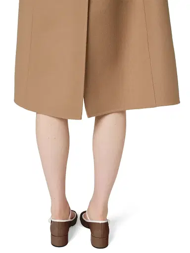 Miu Miu Women's Single-Breasted Double Cashmere Coat - Brown - Size 6 | Thumbnail 5