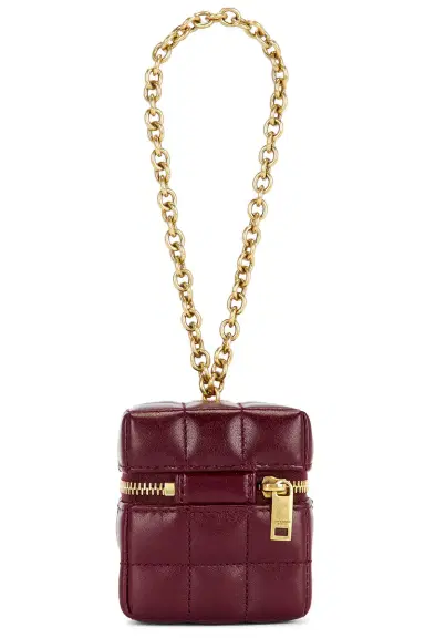 Saint Laurent Mini Cube Box With Chain | Thumbnail 3