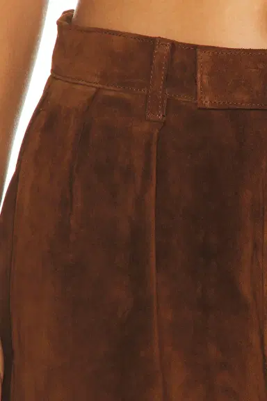 R13 Pleated Wide Leg Leather Pant | Thumbnail 6 R13 Pleated Wide Leg Leather Pant | Thumbnail 6
