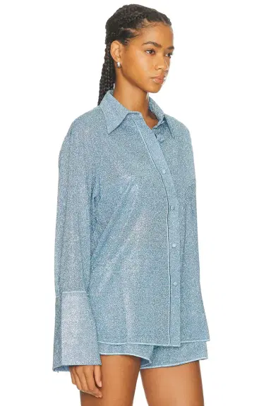 Oséree Glazed Lumiere Sleeve Shirt | Thumbnail 2