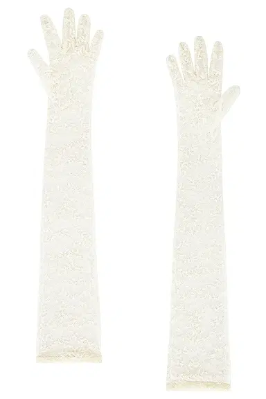 HANDSOME STOCKHOLM Lace Extra Long Gloves | Thumbnail 2