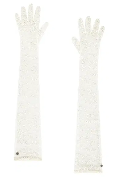 HANDSOME STOCKHOLM Lace Extra Long Gloves | Thumbnail 1