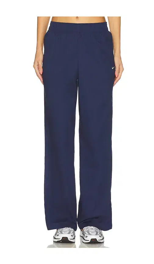 Chill Poplin High Waisted Open Hem Pant