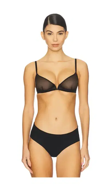 Commando Chic Plunge Underwire Demi Cup | Thumbnail 1