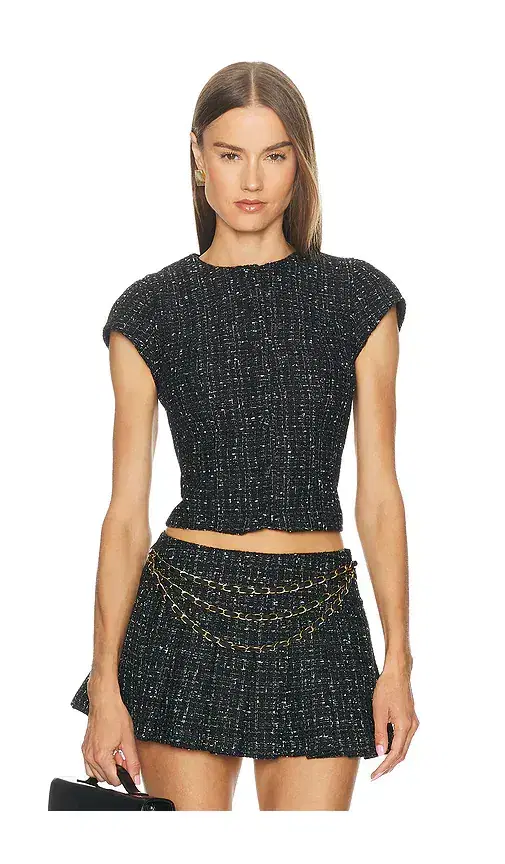 Danica Tweed Top