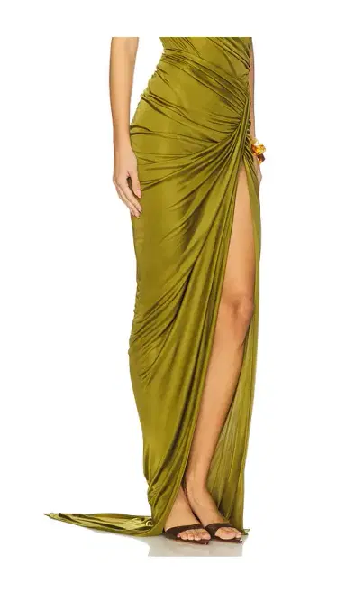 Atlein Draped Asymmetric Skirt | Thumbnail 2