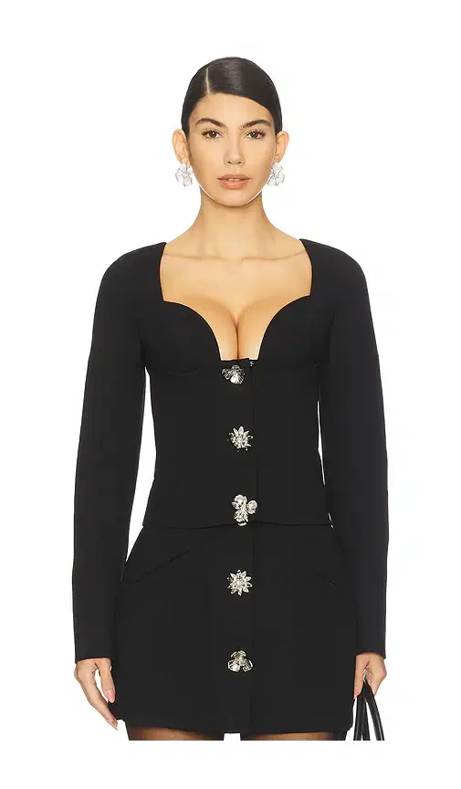 BLUMARINE Crepe Double Top