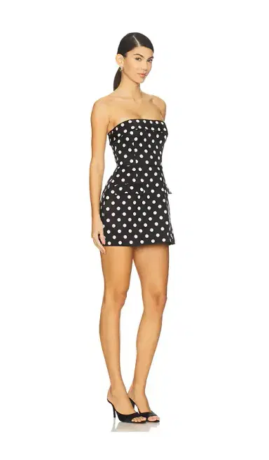 Amanda Uprichard Lucienne Skort Romper | Thumbnail 2 Amanda Uprichard Lucienne Skort Romper | Thumbnail 2