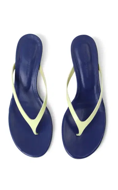 Christopher Esber Scala Leather Wedge Sandals | Thumbnail 3 Christopher Esber Scala Leather Wedge Sandals | Thumbnail 3