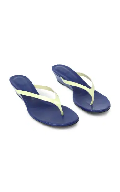 Christopher Esber Scala Leather Wedge Sandals | Thumbnail 4 Christopher Esber Scala Leather Wedge Sandals | Thumbnail 4