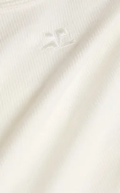 Courrèges Twisted Cotton-Knit Midi Dress | Thumbnail 6 Courrèges Twisted Cotton-Knit Midi Dress | Thumbnail 6