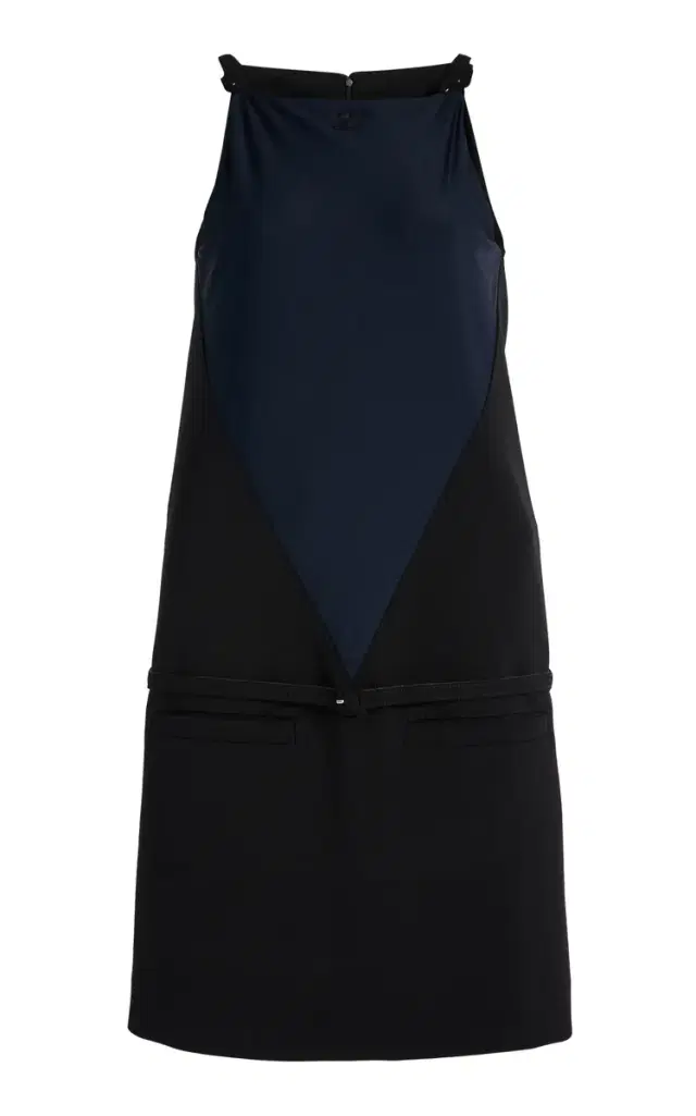 Courrèges V-Line Trapeze Mini Dress