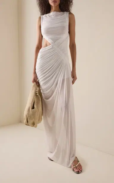 Christopher Esber Theia Cutout Jersey Maxi Dress | Thumbnail 2 Christopher Esber Theia Cutout Jersey Maxi Dress | Thumbnail 2
