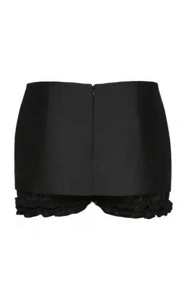 Magda Butrym Wool-Silk Mini Shorts | Thumbnail 6 Magda Butrym Wool-Silk Mini Shorts | Thumbnail 6