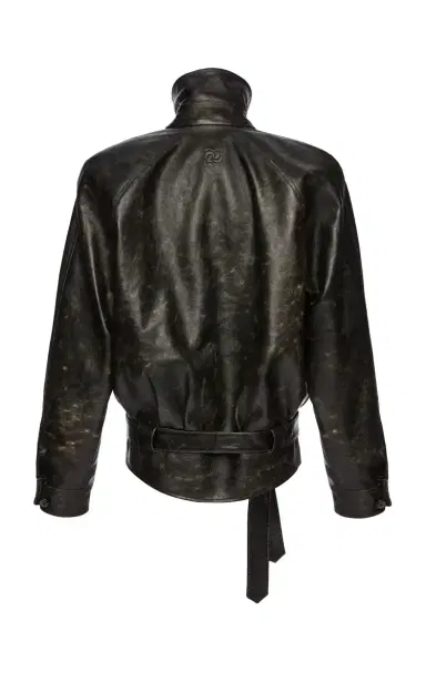 Magda Butrym Belted Leather Jacket | Thumbnail 5 Magda Butrym Belted Leather Jacket | Thumbnail 5