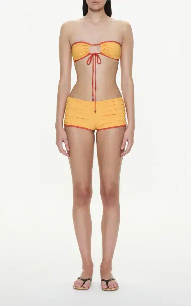 Christopher Esber Oasis Ruched Swim Boyshort | Thumbnail 3