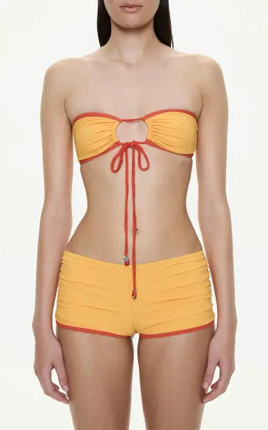 Christopher Esber Oasis Ruched Swim Boyshort | Thumbnail 4