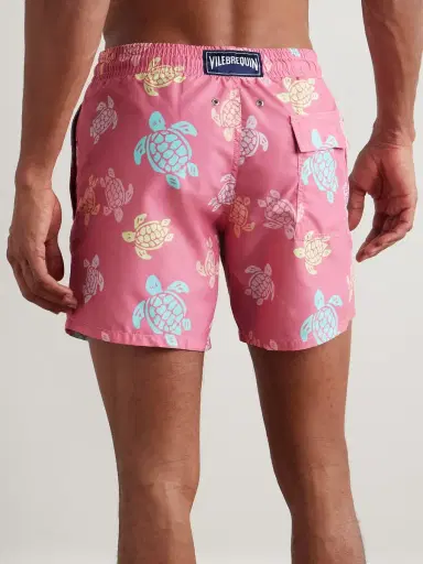 Vilebrequin Moorea Straight-Leg Mid-Length Printed ECONYL® Swim Shorts - Men | Thumbnail 3