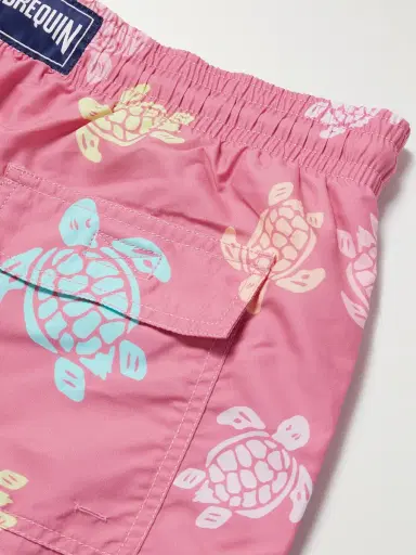 Vilebrequin Moorea Straight-Leg Mid-Length Printed ECONYL® Swim Shorts - Men | Thumbnail 4