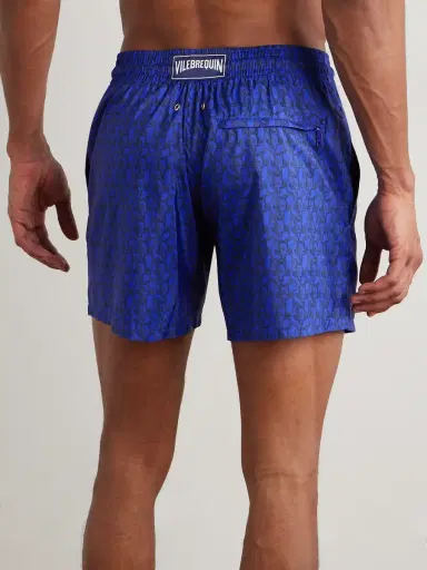 Vilebrequin Mahina Straight-Leg Mid-Length Printed Recycled Swim Shorts - Men | Thumbnail 3 Vilebrequin Mahina Straight-Leg Mid-Length Printed Recycled Swim Shorts - Men | Thumbnail 3