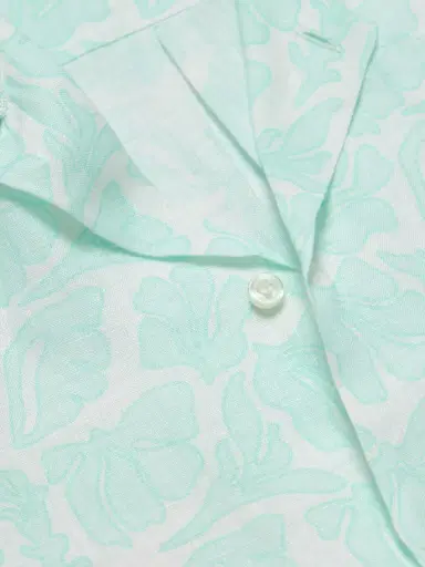 Vilebrequin Charli Camp-Collar Floral-Print Linen Shirt - Men | Thumbnail 4