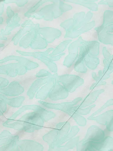 Vilebrequin Charli Camp-Collar Floral-Print Linen Shirt - Men | Thumbnail 5