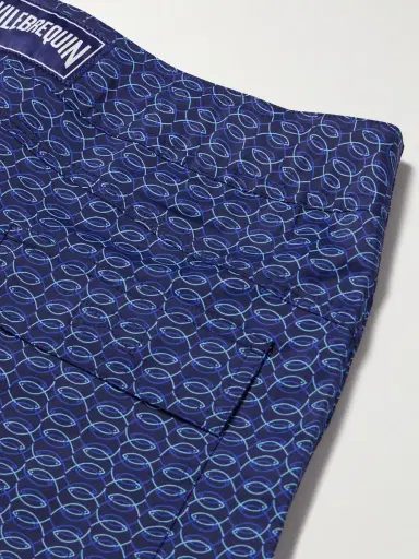 Vilebrequin Menise Straight-Leg Mid-Length Printed Recycled Swim Shorts - Men | Thumbnail 2