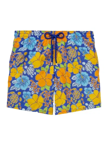 Vilebrequin Moorea Straight-Leg Mid-Length Printed ECONYL® Swim Shorts - Men | Thumbnail 1 Vilebrequin Moorea Straight-Leg Mid-Length Printed ECONYL® Swim Shorts - Men | Thumbnail 1