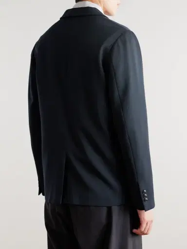 NN07 Jordin 10002 Double-Breasted Wool-Blend Twill Suit Jacket - Men | Thumbnail 4