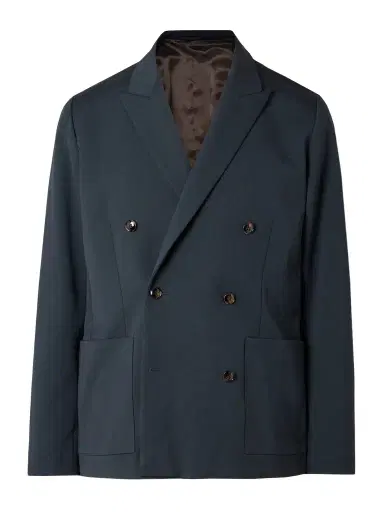 NN07 Jordin 10002 Double-Breasted Wool-Blend Twill Suit Jacket - Men | Thumbnail 1
