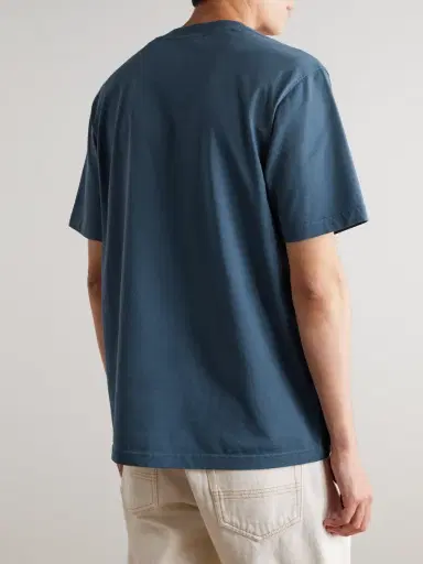 NN07 Adam 3209 Logo-Embroidered Pima Cotton-Jersey T-Shirt - Men | Thumbnail 4