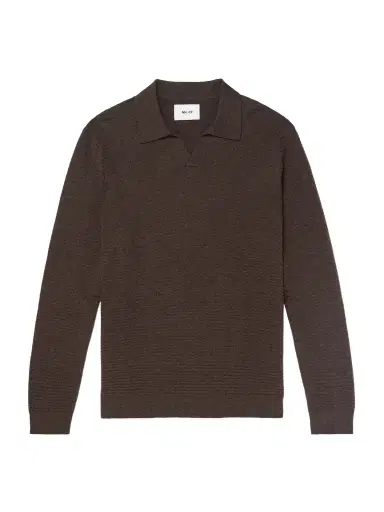 NN07 Paul 60019 Ribbed Organic Cotton Polo Shirt - Men | Thumbnail 1