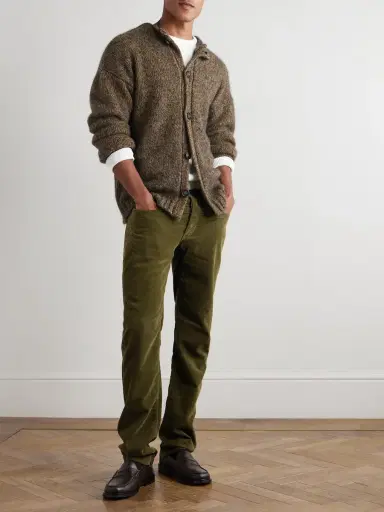 Massimo Alba Orfeo Oversized Wool, Cashmere, Mohair and Silk-Blend Cardigan - Men | Thumbnail 2 Massimo Alba Orfeo Oversized Wool, Cashmere, Mohair and Silk-Blend Cardigan - Men | Thumbnail 2