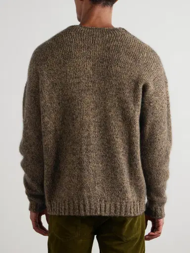 Massimo Alba Orfeo Oversized Wool, Cashmere, Mohair and Silk-Blend Cardigan - Men | Thumbnail 4 Massimo Alba Orfeo Oversized Wool, Cashmere, Mohair and Silk-Blend Cardigan - Men | Thumbnail 4