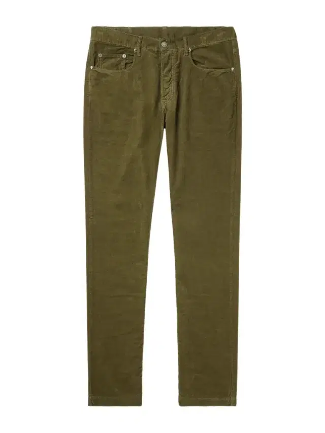 Slim-Fit Straight-Leg Cotton-Corduroy Trousers - Men