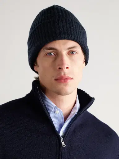 NN07 Sailor 6650 Ribbed Wool-Blend Beanie - Men | Thumbnail 2