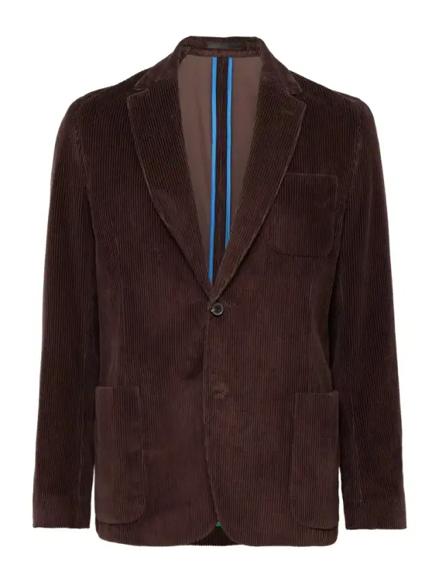 Slim-Fit Unstructured Cotton-Corduroy Suit Jacket - Men