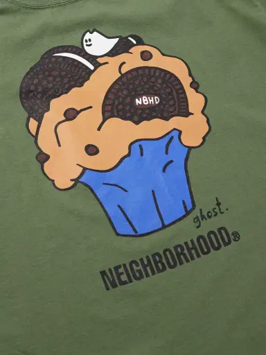 Neighborhood Printed Cotton-Jersey T-Shirt - Men | Thumbnail 4
