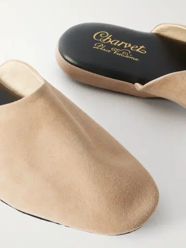 Charvet Suede Slippers - Men | Thumbnail 5