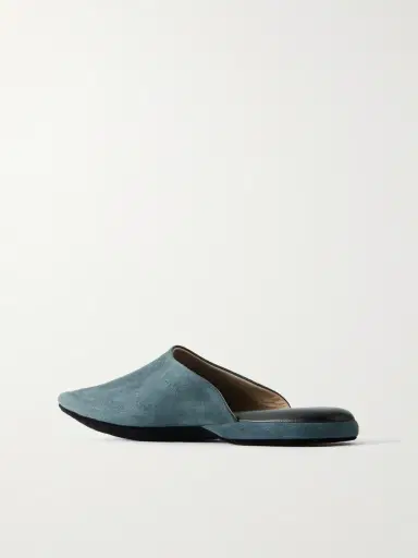 Charvet Suede Slippers - Men | Thumbnail 4