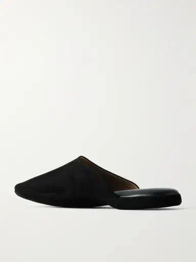 Charvet Suede Slippers - Men | Thumbnail 4
