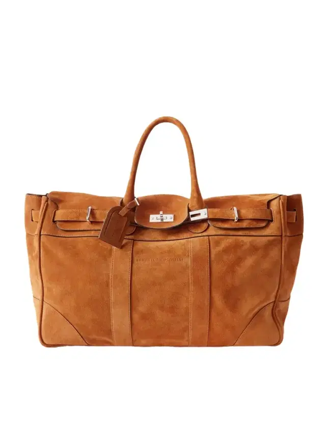 Suede Weekend Bag - Men