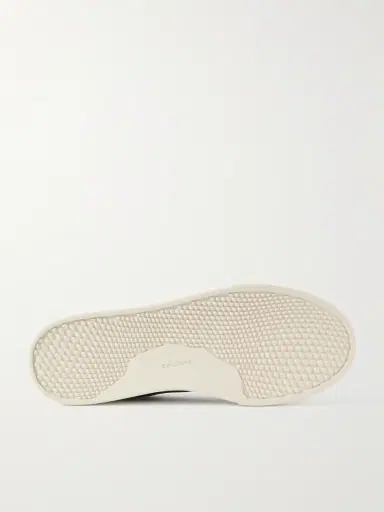 Omni Dellow Leather-Trimmed Suede Sneakers - Men | Thumbnail 3
